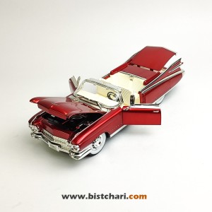 ماکت ماشین کادیلاک Cadillac مدل Eldorado Biarritz Convertible رنگ قرمز
