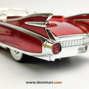 ماکت ماشین کادیلاک Cadillac مدل Eldorado Biarritz Convertible رنگ قرمز