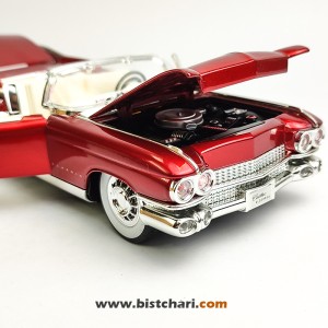 ماکت ماشین کادیلاک Cadillac مدل Eldorado Biarritz Convertible رنگ قرمز