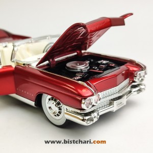 ماکت ماشین کادیلاک Cadillac مدل Eldorado Biarritz Convertible رنگ قرمز