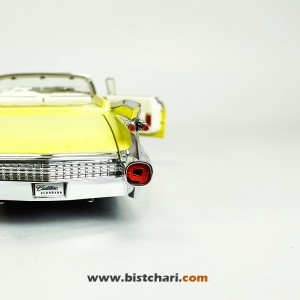 ماکت ماشین کادیلاک Cadillac مدل Eldorado Biarritz Convertible رنگ زرد لیمویی
