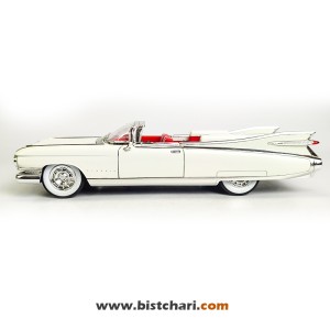 ماکت ماشین کادیلاک Cadillac مدل Eldorado Biarritz Convertible رنگ سفید
