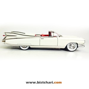 ماکت ماشین کادیلاک Cadillac مدل Eldorado Biarritz Convertible رنگ سفید