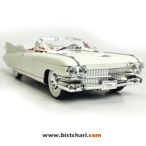 ماکت ماشین کادیلاک Cadillac مدل Eldorado Biarritz Convertible رنگ سفید