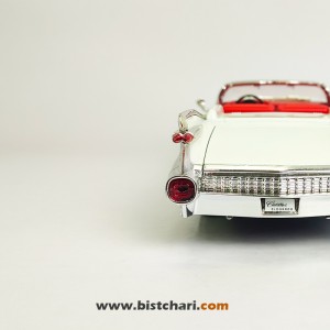 ماکت ماشین کادیلاک Cadillac مدل Eldorado Biarritz Convertible رنگ سفید