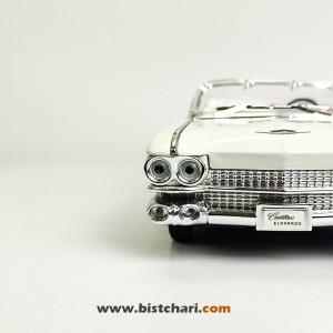 ماکت ماشین کادیلاک Cadillac مدل Eldorado Biarritz Convertible رنگ سفید