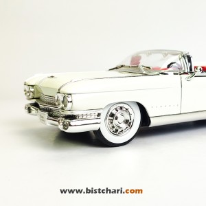 ماکت ماشین کادیلاک Cadillac مدل Eldorado Biarritz Convertible رنگ سفید