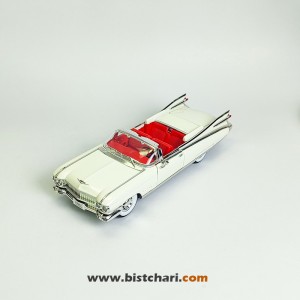 ماکت ماشین کادیلاک Cadillac مدل Eldorado Biarritz Convertible رنگ سفید