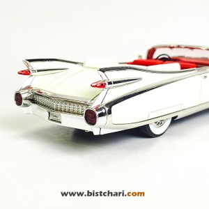 ماکت ماشین کادیلاک Cadillac مدل Eldorado Biarritz Convertible رنگ سفید