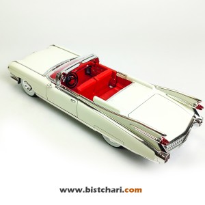 ماکت ماشین کادیلاک Cadillac مدل Eldorado Biarritz Convertible رنگ سفید
