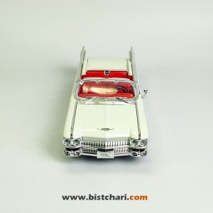 ماکت ماشین کادیلاک Cadillac مدل Eldorado Biarritz Convertible رنگ سفید
