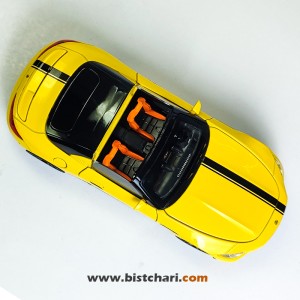 ماکت ماشین مرسدس بنز  Mercedes-Benz مدل AMG SL63 رنگ زرد