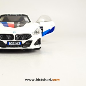 ماکت ماشین بی ام و BMW مدل Z4 M40I رنگ سفید
