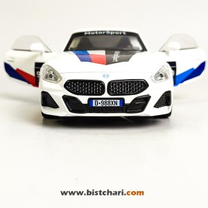 ماکت ماشین بی ام و BMW مدل Z4 M40I رنگ سفید