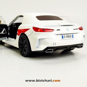 ماکت ماشین بی ام و BMW مدل Z4 M40I رنگ سفید