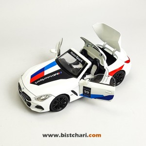ماکت ماشین بی ام و BMW مدل Z4 M40I رنگ سفید