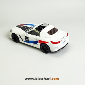 ماکت ماشین بی ام و BMW مدل Z4 M40I رنگ سفید