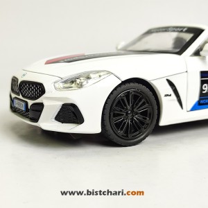 ماکت ماشین بی ام و BMW مدل Z4 M40I رنگ سفید