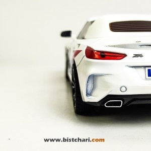 ماکت ماشین بی ام و BMW مدل Z4 M40I رنگ سفید