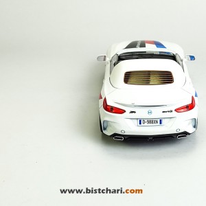 ماکت ماشین بی ام و BMW مدل Z4 M40I رنگ سفید