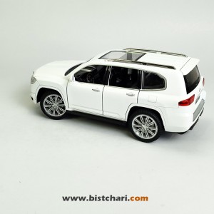 ماکت ماشین تویوتا Toyota مدل لندکروزر Land Cruiser 300 رنگ سفید