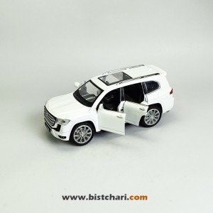 ماکت ماشین تویوتا Toyota مدل لندکروزر Land Cruiser 300 رنگ سفید