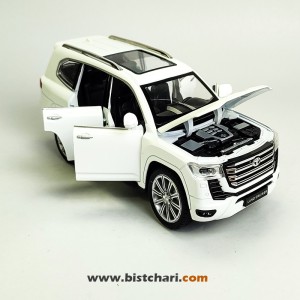 ماکت ماشین تویوتا Toyota مدل لندکروزر Land Cruiser 300 رنگ سفید