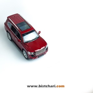 ماکت ماشین تویوتا Toyota مدل لندکروزر Land Cruiser 300 رنگ زرشکی