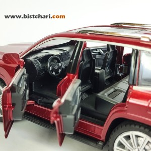 ماکت ماشین تویوتا Toyota مدل لندکروزر Land Cruiser 300 رنگ زرشکی