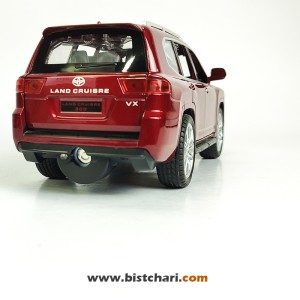 ماکت ماشین تویوتا Toyota مدل لندکروزر Land Cruiser 300 رنگ زرشکی