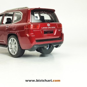 ماکت ماشین تویوتا Toyota مدل لندکروزر Land Cruiser 300 رنگ زرشکی