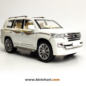 ماکت ماشین تویوتا Toyota مدل لندکروزر Land Cruiser 200 V8 رنگ سفید