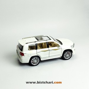 ماکت ماشین تویوتا Toyota مدل لندکروزر Land Cruiser 200 V8 رنگ سفید
