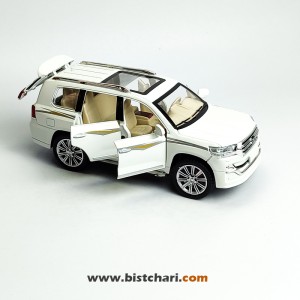 ماکت ماشین تویوتا Toyota مدل لندکروزر Land Cruiser 200 V8 رنگ سفید