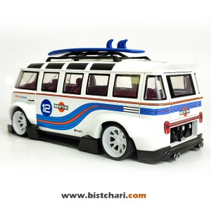 ماکت ماشین فولکس واگن Volkswagen مدل T1(Type 2) رنگ سفید