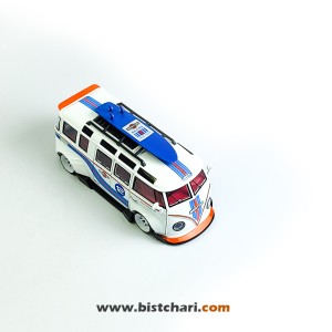 ماکت ماشین فولکس واگن Volkswagen مدل T1(Type 2) رنگ سفید
