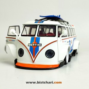 ماکت ماشین فولکس واگن Volkswagen مدل T1(Type 2) رنگ سفید