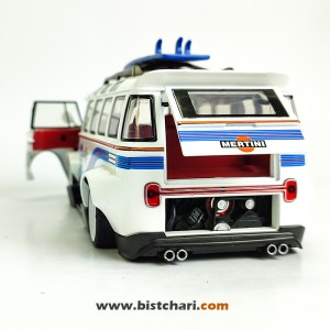 ماکت ماشین فولکس واگن Volkswagen مدل T1(Type 2) رنگ سفید
