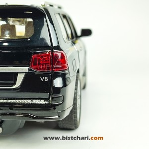 ماکت ماشین تویوتا Toyota مدل لندکروزر Land Cruiser 200 V8 رنگ مشکی