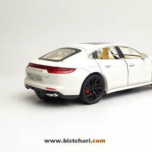 ماکت ماشین پورشه Porsche مدل پانامرا Panamera رنگ سفید