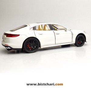 ماکت ماشین پورشه Porsche مدل پانامرا Panamera رنگ سفید