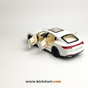 ماکت ماشین پورشه Porsche مدل پانامرا Panamera رنگ سفید