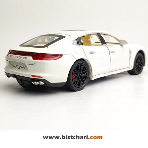 ماکت ماشین پورشه Porsche مدل پانامرا Panamera رنگ سفید