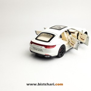 ماکت ماشین پورشه Porsche مدل پانامرا Panamera رنگ سفید