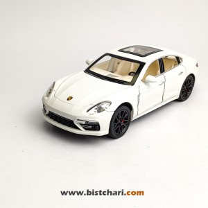 ماکت ماشین پورشه Porsche مدل پانامرا Panamera رنگ سفید