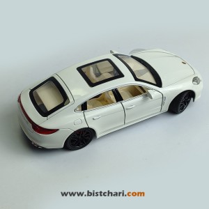 ماکت ماشین پورشه Porsche مدل پانامرا Panamera رنگ سفید