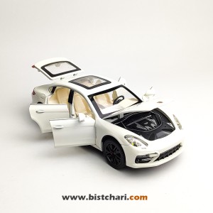ماکت ماشین پورشه Porsche مدل پانامرا Panamera رنگ سفید