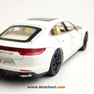 ماکت ماشین پورشه Porsche مدل پانامرا Panamera رنگ سفید