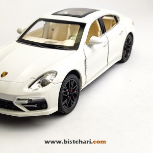 ماکت ماشین پورشه Porsche مدل پانامرا Panamera رنگ سفید