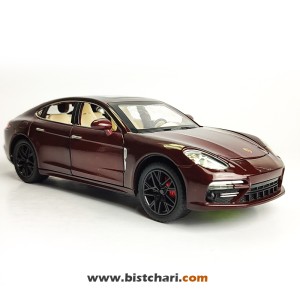ماکت ماشین پورشه Porsche مدل پانامرا Panamera رنگ زرشکی